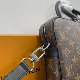 Porte-Documents Monogram Schwarz/Braun 37cm