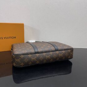 Porte-Documents Monogram Schwarz/Braun 37cm