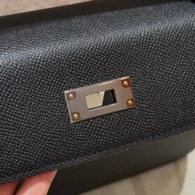 Kelly Epsom 28 Schwarz/Silber