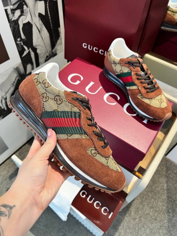 Re-Motion Sneakers GG Canvas Braun