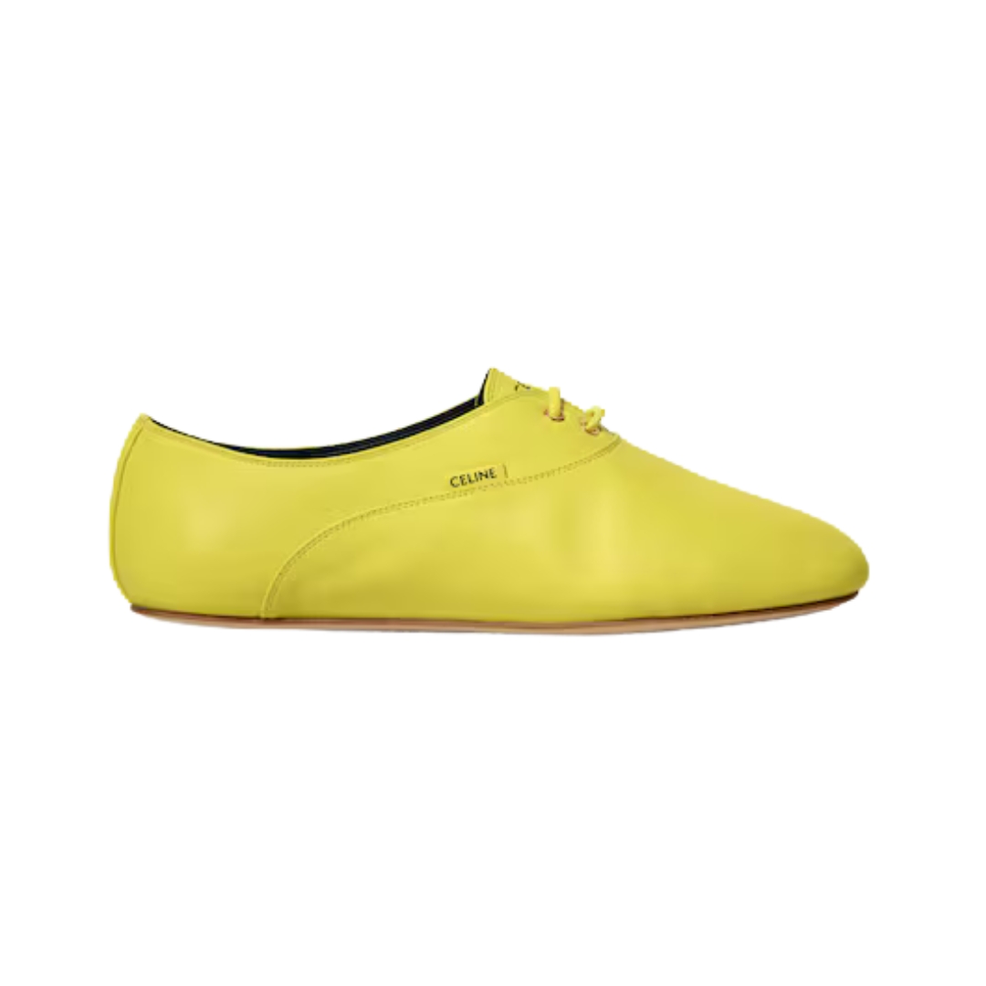 Lace-Up Hellgelb
