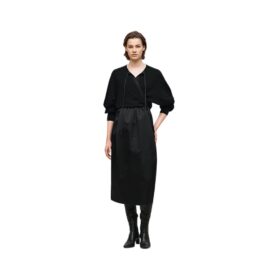 Wrap Cashmere Schwarz