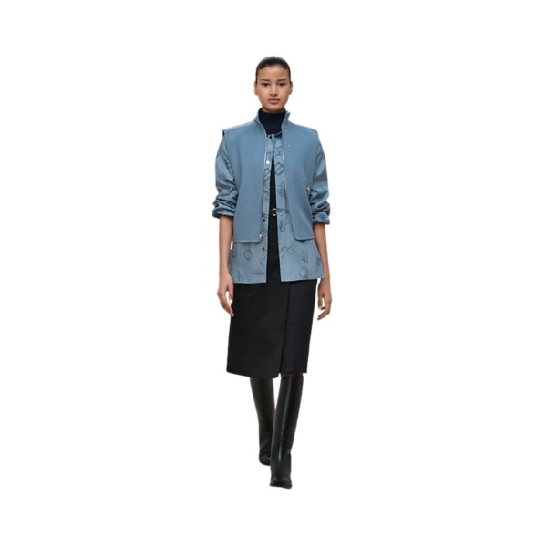 Sleeveless Blau