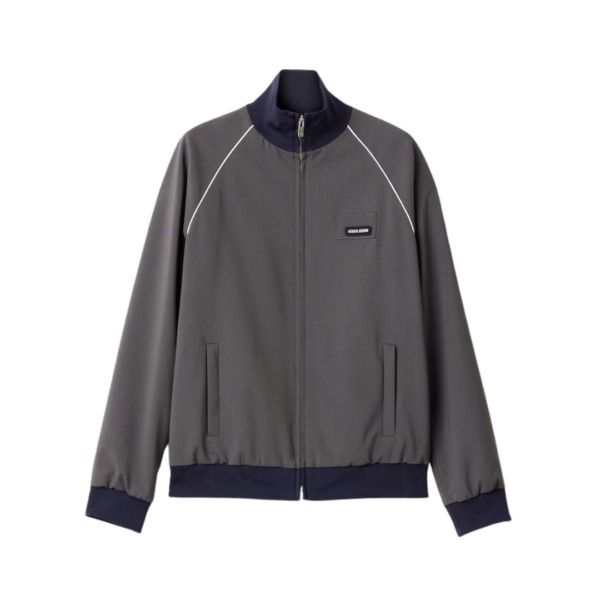 Wool Blouson Hematit