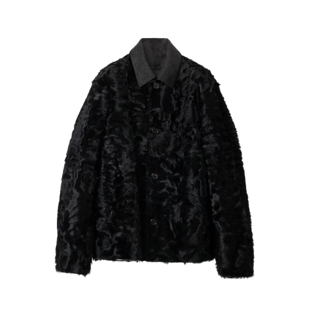 Reversible Anthrazitgrau/Schwarz