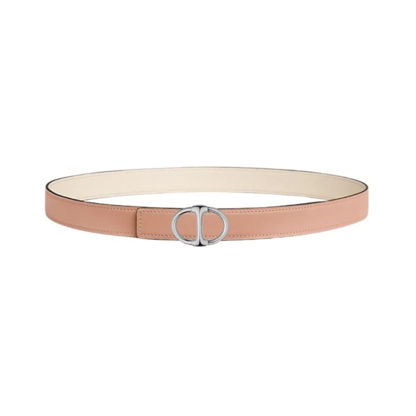 Reversible Leather Silber 2.4 cm