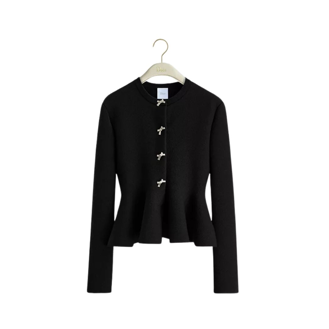 Wool-Blend Knit Schwarz