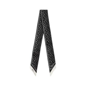 Silk Twill Schwarz/Weiß