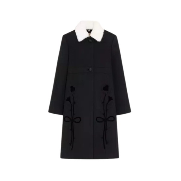 Embroidered Schwarz/Weiß