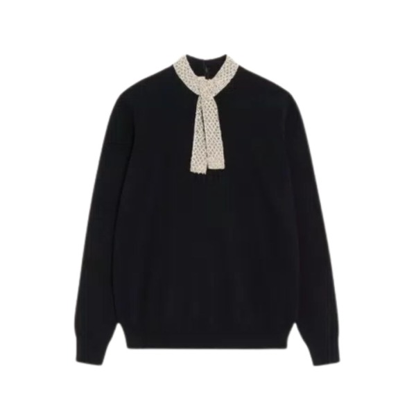 Embroidered Schwarz