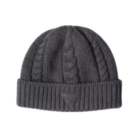 Wool Beanie Grau