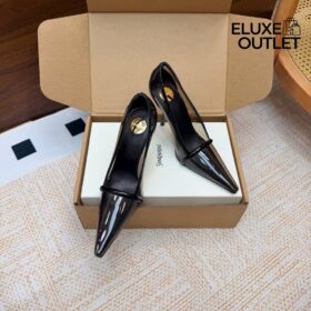 Atent Leather Schwarz 11 cm