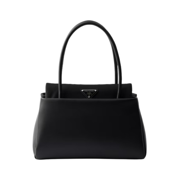Re-Nylon Flap Schwarz 31 cm