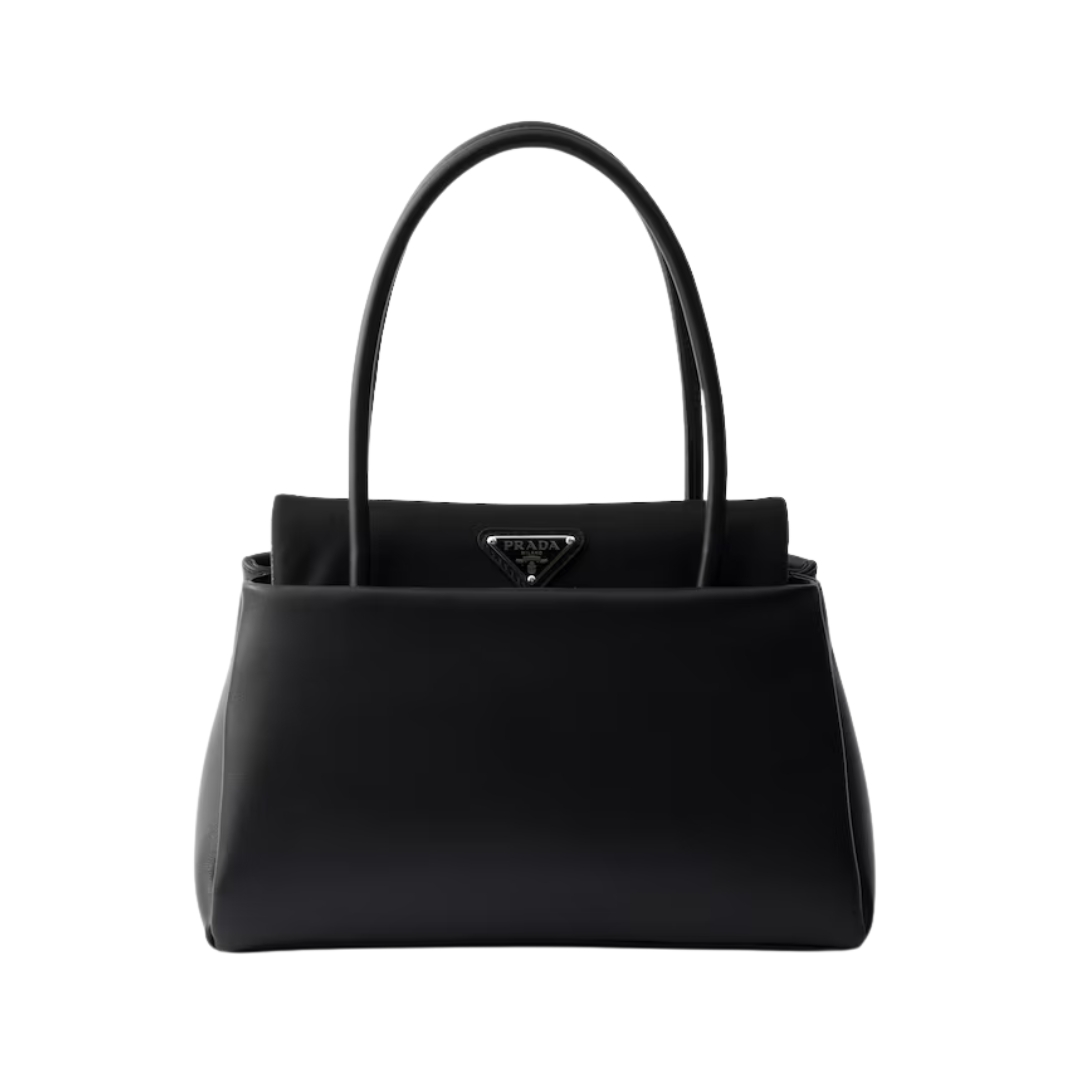 Re-Nylon Flap Schwarz 31 cm