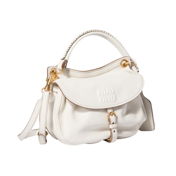 Nappa Leather Rendezvous Weiß 19 cm