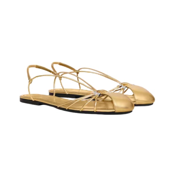 Laminated Lambskin Gold