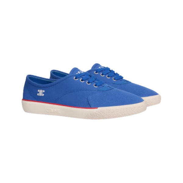 Suede Calfskin Blau