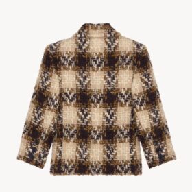 Single-Breasted Beige