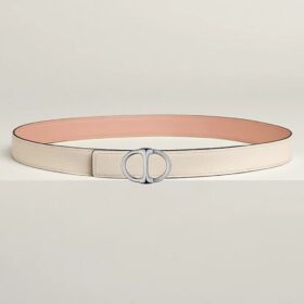 Reversible Leather Silber 2.4 cm