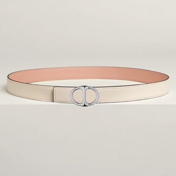 Reversible Leather Silber 2.4 cm