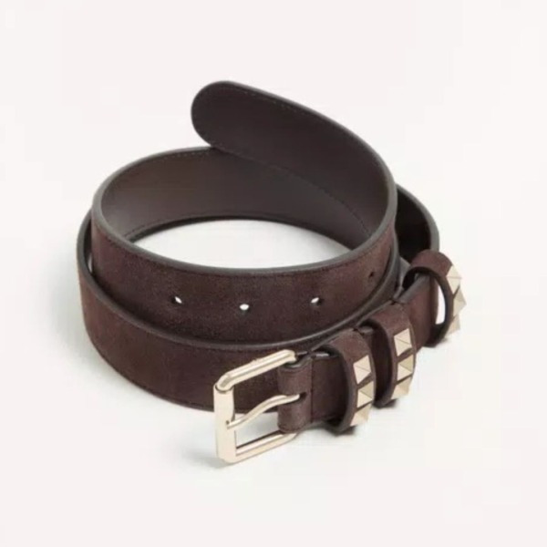 Rockstud Suede Ebenholz 3 cm