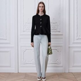 Wool-Blend Knit Schwarz
