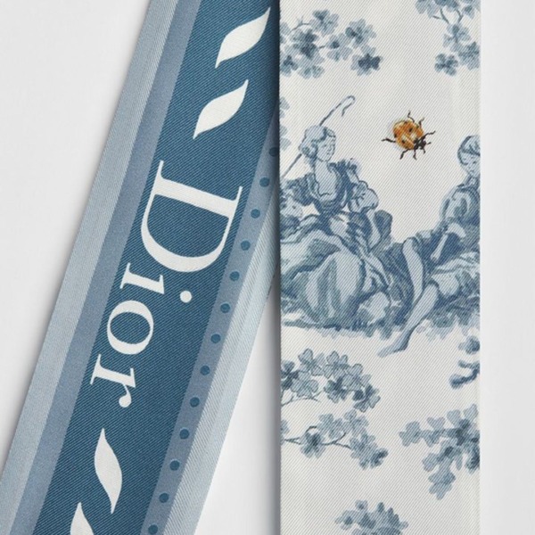 Silk Weiß/Blau