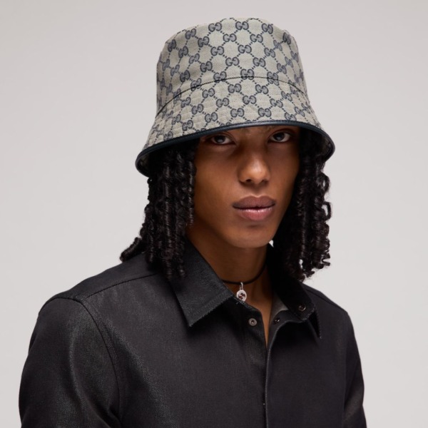 Cotton Canvas Bucket Beige