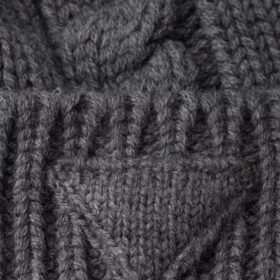 Wool Beanie Grau