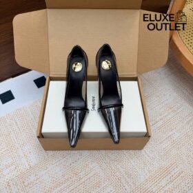 Atent Leather Schwarz 11 cm