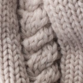 Wool Beanie Wüstenbeige