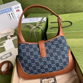 Jackie Denim Blau/Braun 28 cm