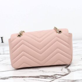 GG Marmont Schultertasche Hellrosa 22 cm