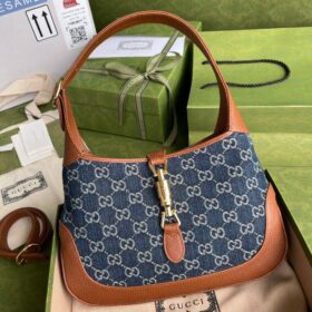 Jackie Denim Blau/Braun 28 cm