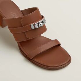 Ninon Cognac/Gold 5 cm