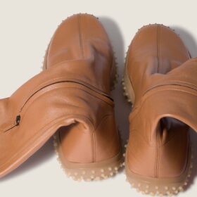 Stretch Nappa Cognac