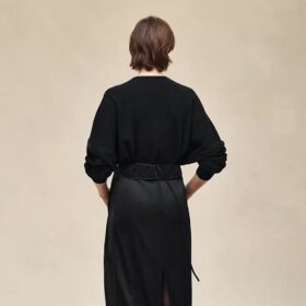 Wrap Cashmere Schwarz