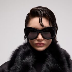 Round Frame Schwarz