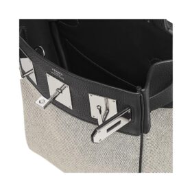 Backpack Schwarz/Ecru 18.03 cm