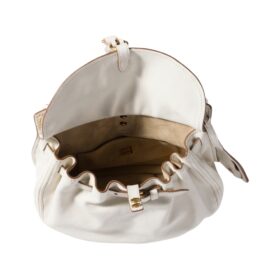 Nappa Leather Rendezvous Weiß 19 cm