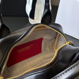 Mini-Bowlingtasche Schwarz 20.5 cm