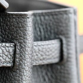 Birkin Black Epsom 30 Silberne