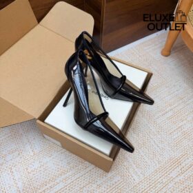 Atent Leather Schwarz 11 cm