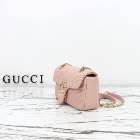 GG Marmont Schultertasche Hellrosa 22 cm