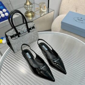 Slingback Schwarz