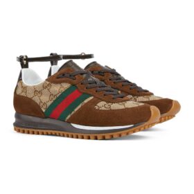 Re-Motion Sneaker GG Canvas Beige Dunkelbraun