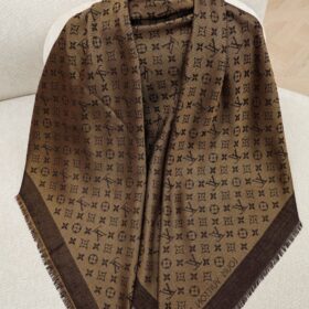 Klassischer Monogram-Schal/Braun