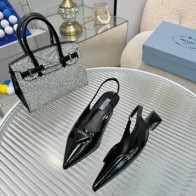 Slingback Schwarz
