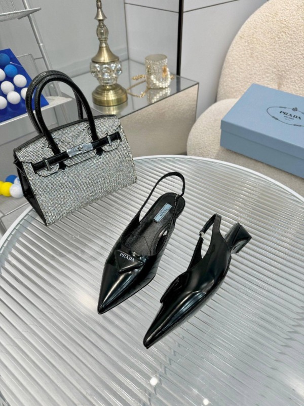 Slingback Schwarz
