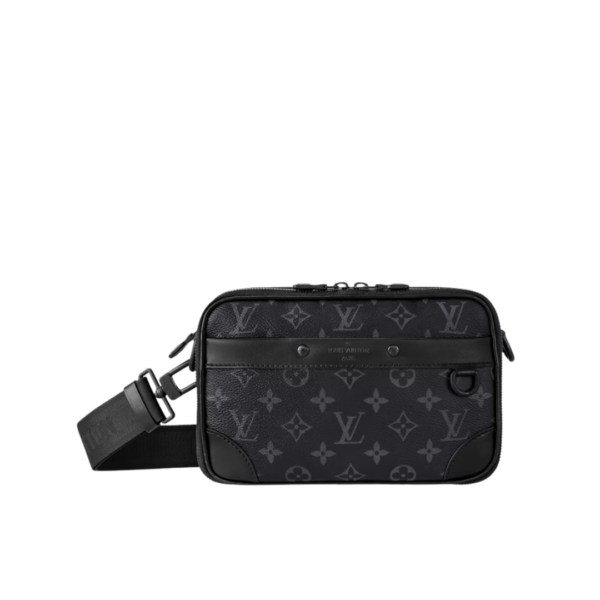Alpha Messenger Monogram Schwarz 24 cm